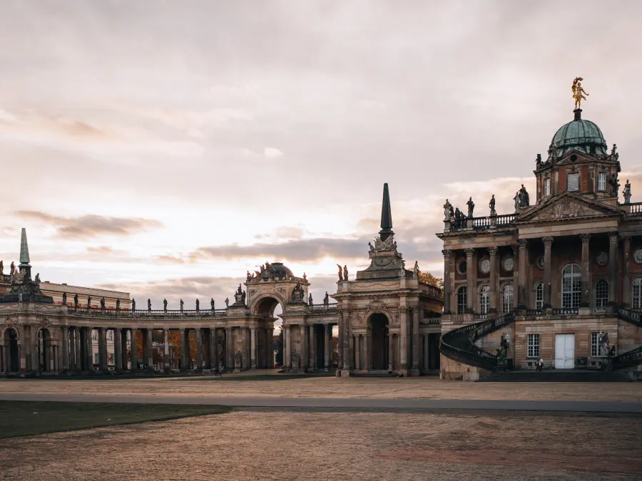 Goldene Stunde Portrait in Potsdam