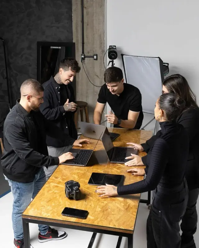 Unser Team bei der Arbeit